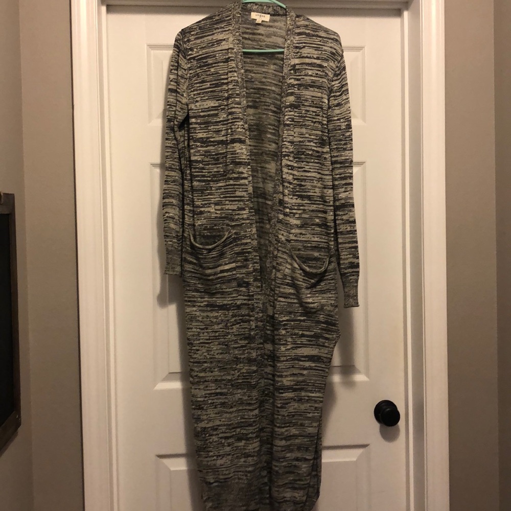 Umgee medium lightweight duster cardigan